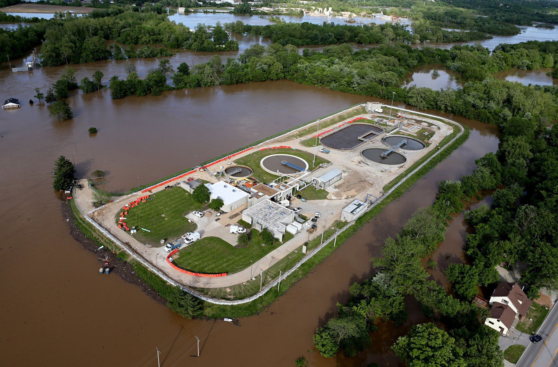 Fenton Water plant